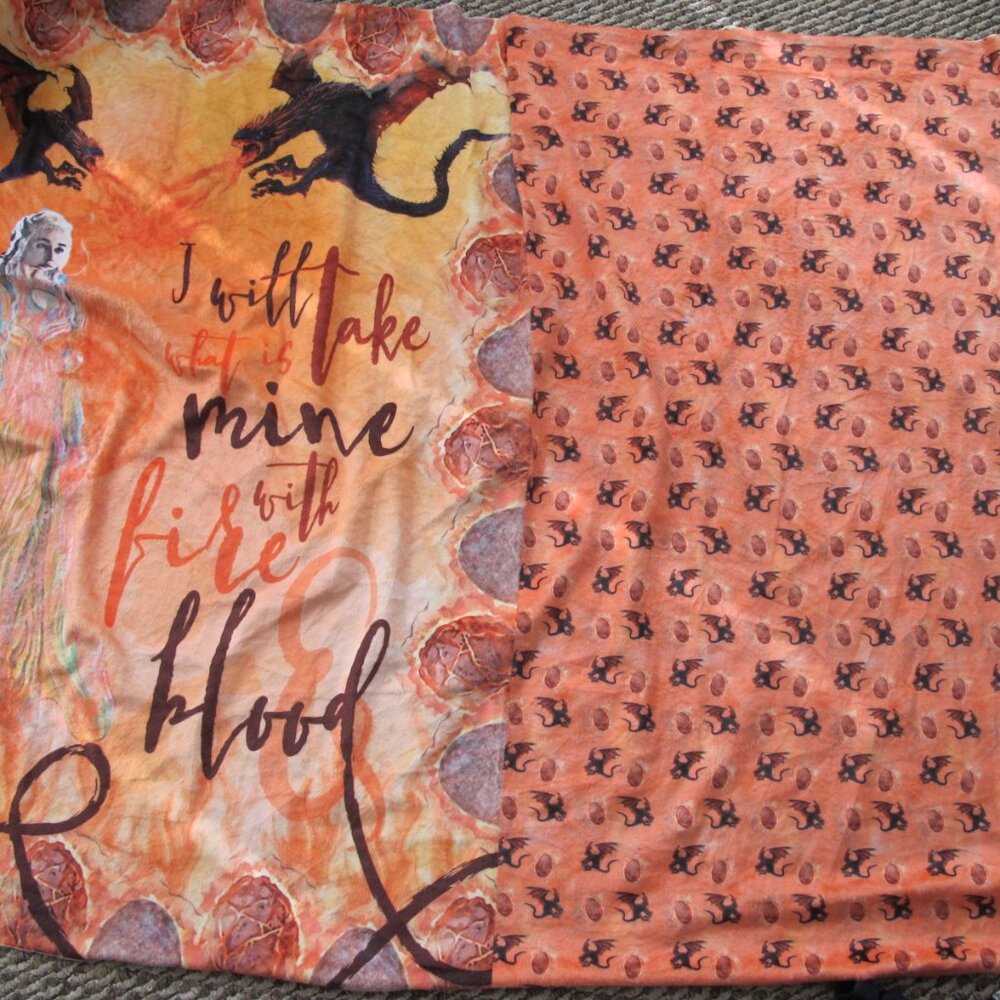 Game of Thrones Inspired Minky Fabric